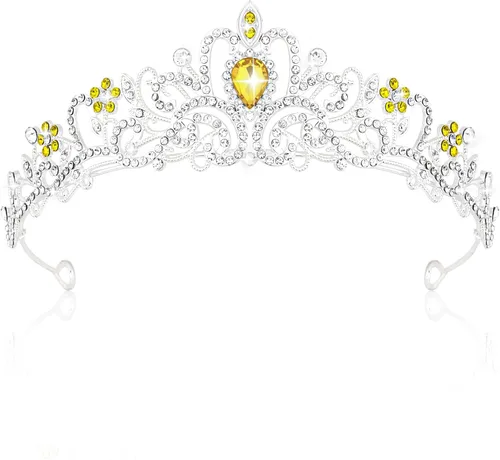 Miniatura 15 de CIEHER - Tiaras y coronas para mujeres y niñas - Regalos de corona para novia, boda, graduación, cumpleaños y Navidad