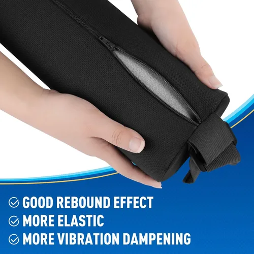 Miniatura 3 de CushZone Almohada lumbar de apoyo en rollo para silla de oficina, automóvil, silla gaming, cojín de respaldo de espuma con memoria con funda lavable