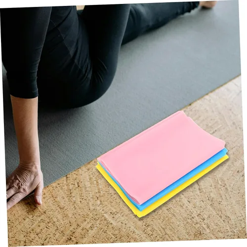 Miniatura 8 de KOMBIUDA 3pcs Fitness Resistance Bands Elastic Exercise Stretch Bands for Legs Arms Back Training Lightweight Pilates Yoga Workout Pull Up