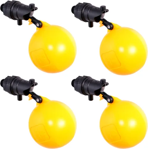Miniatura 10 de Rojo Flotador Válvula, 3/4", Negro/Amarillo (1)