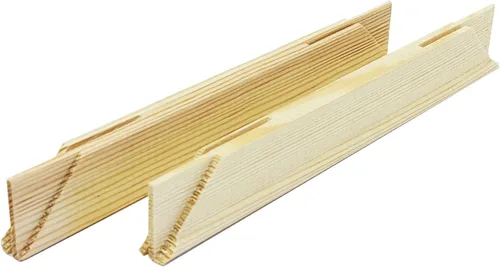 Miniatura 3 de WholeArtsFrames-com (SB6-075) - Barras de madera maciza de 0.75 pulgadas de profundidad de 6 pulgadas, marco de ensanchamiento de lienzo de madera