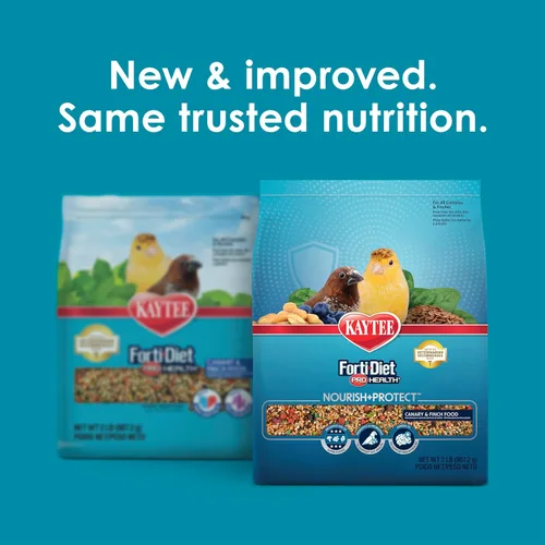 Miniatura 2 de Kaytee Forti-Diet Pro Health Canary & Finch Alimento para pájaros para mascotas, 2 libras
