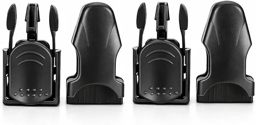 Alomejor Keep Diving - Correa de repuesto para buceo, material de policarbonato, negro, liberación rápida, para esnórquel y natación, 1 par