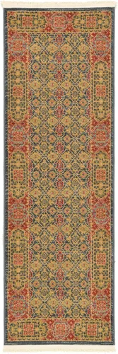 Miniatura 13 de Unique Loom Palace Collection - Alfombra de área Jefferson (2 pies x 3 pies 1 pulgada, rectangular, crema/caramelo)