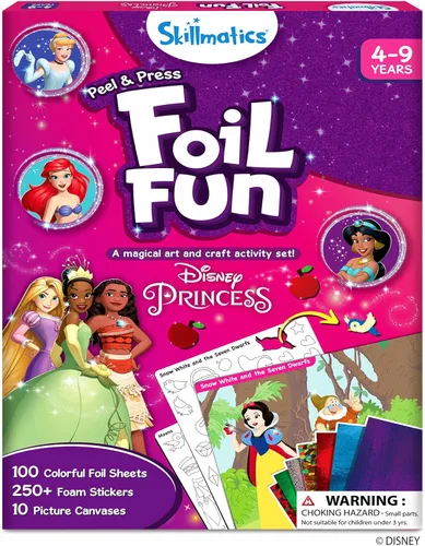 Miniatura 12 de Skillmatics Foil Fun - Mega pack de animales, arte sin desorden para niños, kits de manualidades y suministros, actividad creativa de bricolaje