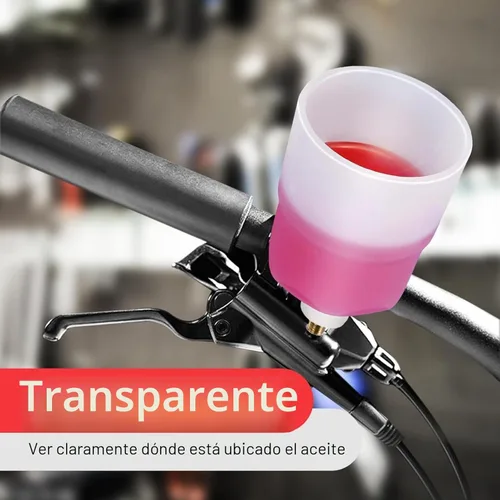 Miniatura 3 de CHUMXINY Kit de purga de frenos para frenos hidráulicos Shimano, kit de purga de frenos de bicicleta de montaña que incluye líquido de frenos