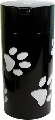 Miniatura 20 de Tightpac America Tightvac Pawvac Contenedor sellado para almacenamiento de comida y golosinas para mascotas Gato Blanco