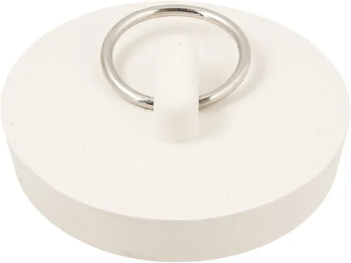 Miniatura 4 de Danco 35974B Tapón de drenaje de goma de 1 pulgada, blanco, 1 por bolsa