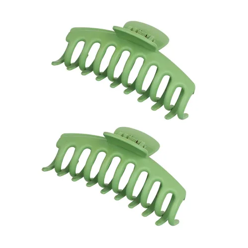Miniatura 5 de 4 paquetes de pinzas grandes para el cabello, antideslizantes, para mujeres y niñas, con agarre fuerte, accesorios para el cabello de 4 pulgadas