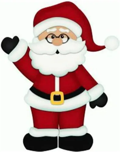 Miniatura 3 de Troqueles de metal de Papá Noel de Navidad, troqueles de corte Snata de árbol de nieve de Feliz Navidad, plantillas de troqueles para bricolaje