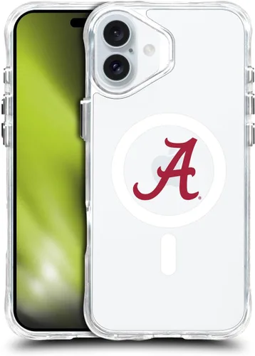 Miniatura 447 de Head Case Designs Funda de gel suave con licencia oficial de la Universidad de Alabama UA Collage compatible con Apple iPhone 13 Pro Max