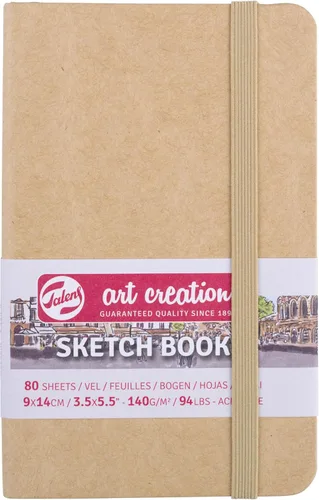 Miniatura 22 de Royal Talens T9314-111M 441769 Cuaderno de bocetos y libreta de dibujo Talens Art Creation 3.5 x 5.5 pulgadas (9 x 14 cm), Amarillo Dorado