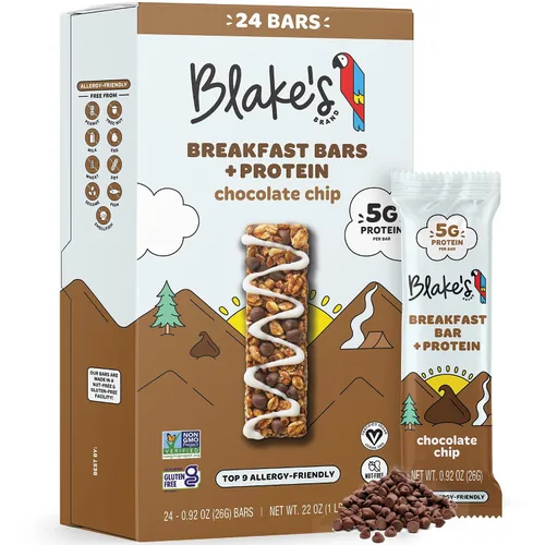 Miniatura 20 de Blake’s Seed Based, Birthday Cake - Golosinas de arroz crujiente sabor a torta de cumpleaños, sin nueces, gluten, lácteos, ni soya; snack saludable