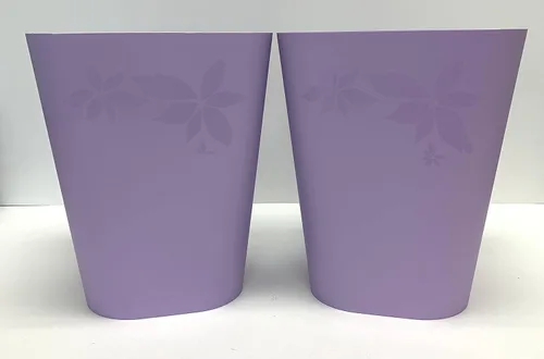 Miniatura 23 de Mintra Home Contenedores de basura (morado, 12 litros (3 galones), paquete de 2