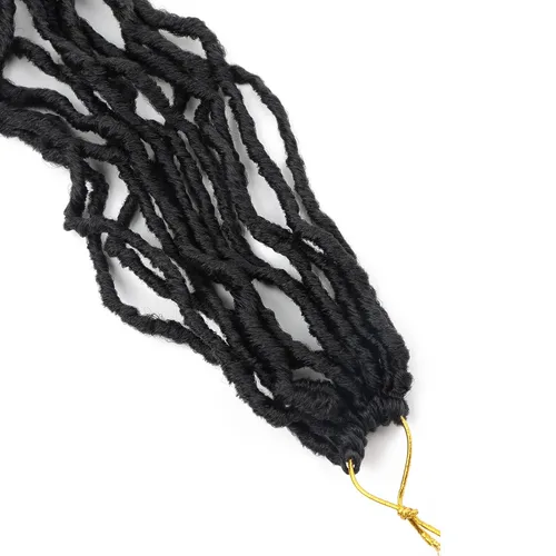 Miniatura 6 de LMZIM Cabello de ganchillo suaves de 26 pulgadas, 7 paquetes de trenzas de ganchillo sintéticas, extensiones de cabello sintético para mujeres