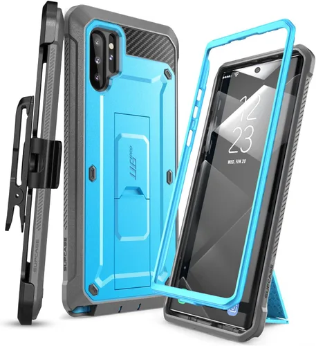 Miniatura 9 de SUPCASE Funda para Samsung Galaxy Note 10 Plus/Note 10 Plus 5G (Unicorn Beetle Pro), [soporte integrado y clip para cinturón] Funda resistente