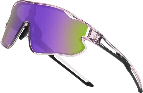 Miniatura 21 de DUCO Gafas de sol para niños y jóvenes, ligeras, con montura TR90, UV400, para béisbol, ciclismo, para niños y niñas, DK268