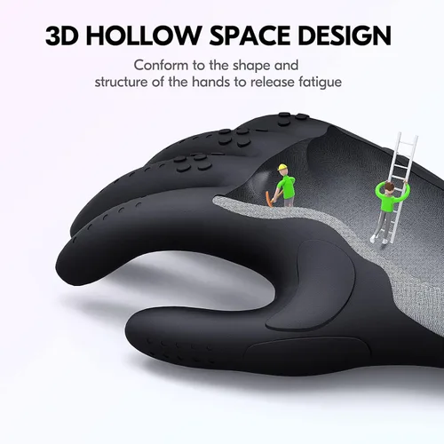 Miniatura 2 de Vgo... NGG X1 Guantes de trabajo Gription sin costuras, guantes de trabajo para hombres, guantes antideslizantes para almacenamiento y conductores