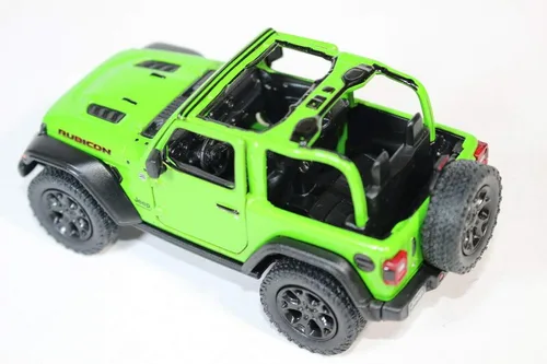 Miniatura 2 de KiNSMART - Vehículo de juguete de réplica de modelo fundido a presión a escala 1:34, 5 pulgadas, 4x4 todo terreno Jeep Wrangler Rubicon