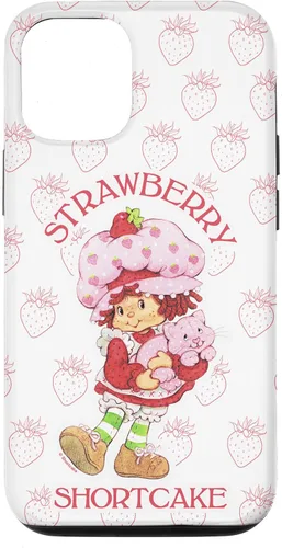 Miniatura 13 de iPhone 14 Strawberry Shortcake Cutie - Funda con diseño de fresas vintage