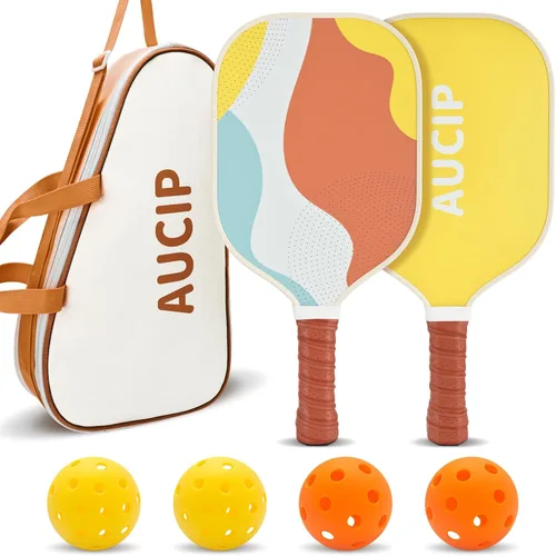Miniatura 8 de Palas de Pickleball, juego de 2 palas de pickleball aprobadas por USAPA, lindas palas de pickleball de núcleo de nido de abeja de polipropileno