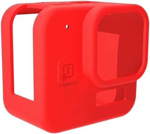 Miniatura 7 de Funda de silicona para GoPro Hero 11 Mini protector de lente de vidrio templado, cubierta protectora de película protectora para GoPro11 Mini