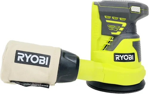 Miniatura 5 de RYOBI Kit de lijadora de órbita aleatoria inalámbrica de 18 voltios de 5 pulgadas con batería y cargador