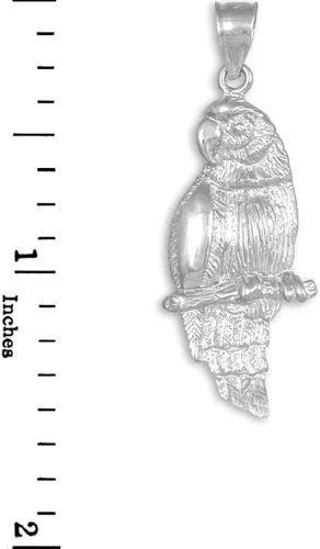 Miniatura 2 de Plata de ley 925Tienda Parrot Encanto Colgante