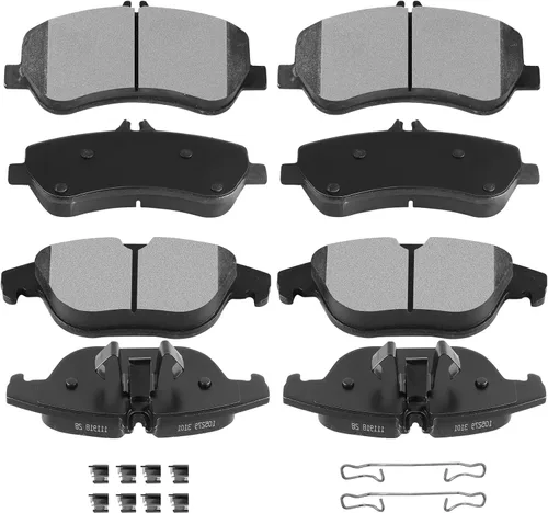 Miniatura 9 de ECCPP - Juego de 4 pastillas de freno de disco de cerámica traseras para 1994 1995 1996 1997 1998 1999 2000 2001 2002 2003 2004 para Ford Mustang
