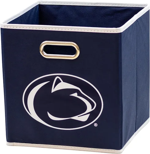 Miniatura 34 de Franklin Sports Cubos de almacenamiento de tela del equipo universitario de la NCAA hechos para adaptarse a organizadores de almacenamiento