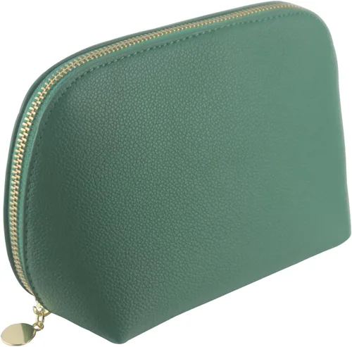 Miniatura 10 de Bolsa Pequeña de Maquillaje para Bolso Bolsa de Cosméticos Portátil Impermeable para Viaje Bolso de Maquillaje para Mujeres, Negro