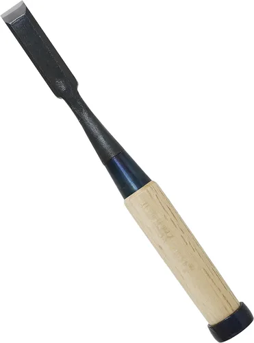 KAKURI Cincel de madera japonés para carpintería 5/8" (15 mm), fabricado en Japón, cincel de madera Oire Nomi, hoja de acero japonés de alto carbono