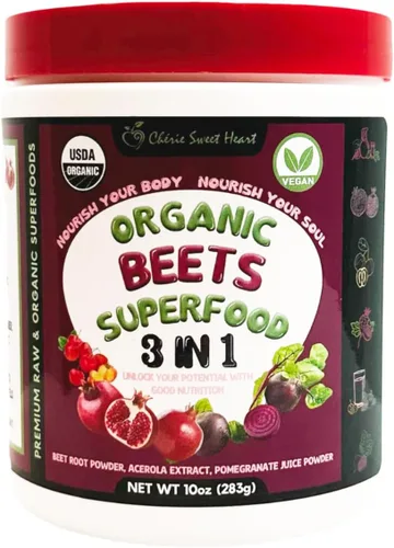 Miniatura 7 de Cherie Sweet Heart USDA - Jugo de granada orgánico en polvo, 8 onzas, polvo de fruta natural, sin azúcar ni aditivos, gran sabor para bebidas