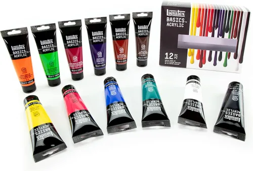 Miniatura 17 de Liquitex BASICS: juego de 72 tubos de pintura acrílica, 22ml (0.74 onzas)