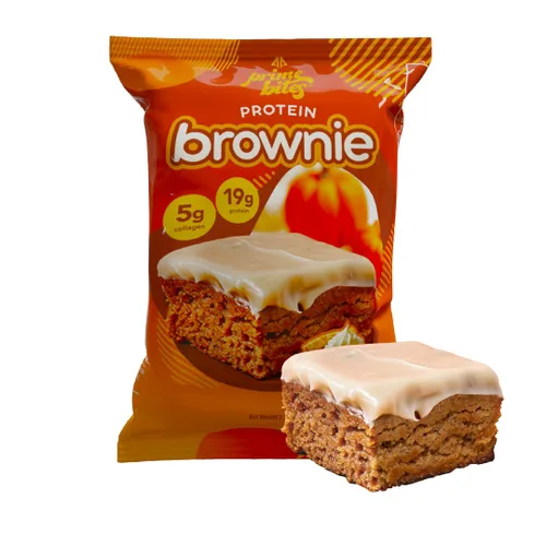 Miniatura 8 de Prime Bites Brownie con alto contenido de proteínas (12 por caja, Birthday Cake Blondie) – 0.49 onzas de proteína, 0.19 onzas de colágeno, sin