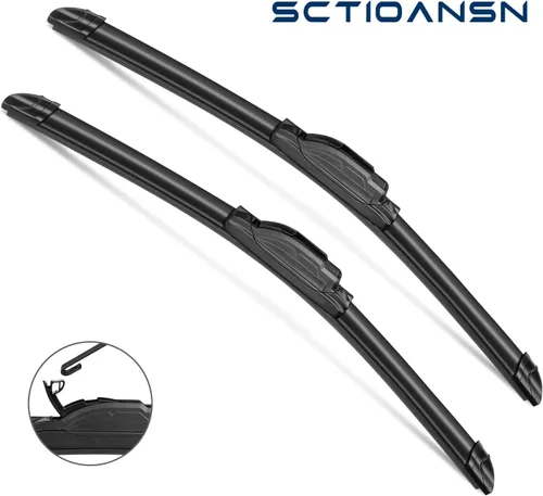 Miniatura 2 de 3 limpiaparabrisas para Chrysler Town & Country 2008-2016, Dodge Grand Caravan 2008-2019, equipo original de alta calidad para todo tipo de clima