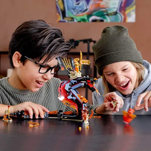 Miniatura 6 de LEGO NINJAGO Colmillo de Fuego 70674 - Juego de construcción de juguetes de acción de serpiente con lanzadardos y personajes de minifiguras ninja
