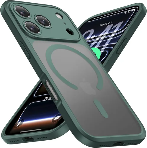 ImpactStrong Protector Magnético Diseñado para Funda iPhone 17 Pro Max [Protección de Cámara] [Prueba de Caídas de Grado Militar] [Compatible con