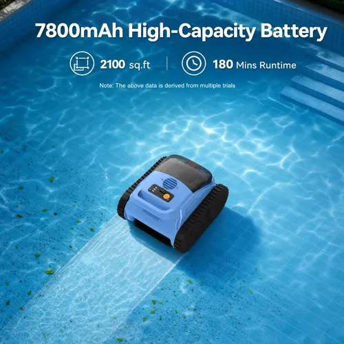 Miniatura 6 de (2025 Mejora) Aspiradora de Piscina para Piscinas Enterradas, Limpiador Robótico de Piscina, Limpiador de Piscina que Sube por las Paredes, Limpia