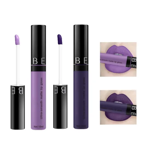 Miniatura 6 de Esmalte de labios de copa antiadherente mate de 11 colores, brillo de labios no decolorante, lápiz labial de 0.34 onzas líquidas A01-26