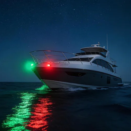 Miniatura 7 de Obcursco Luces de Navegación para Barco, LED Rojo y Verde de Montaje Vertical para Proa y Popa, Luces Marinas Impermeables IP67 para Pontones, Negro
