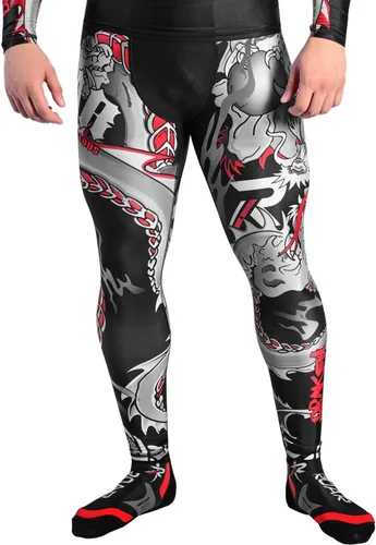 Miniatura 76 de Roar MMA - Pantalones de compresión para entrenamiento de gimnasio