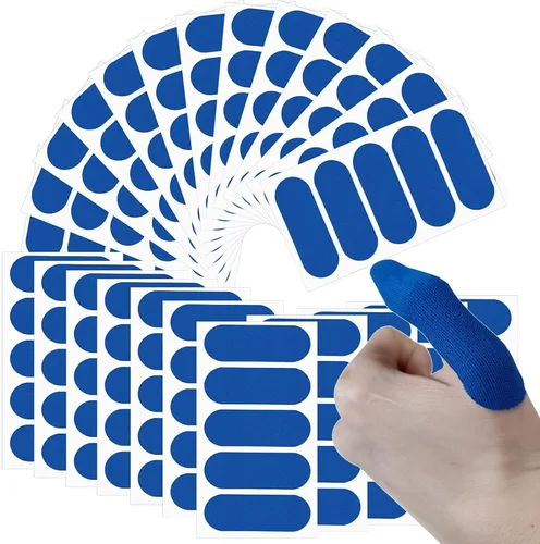 Miniatura 9 de Birllaid 120 piezas de cinta adhesiva para pulgar de bolos, cinta adhesiva para dedos de bolos, cinta adhesiva para pulgar para jugadores de bolos