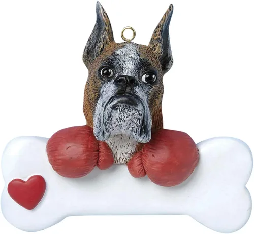 Miniatura 16 de Adornos de Navidad personalizados para perros 2024 – Adornos navideños de hueso de perro Husky para amantes de los perros, adorno de primera Navidad