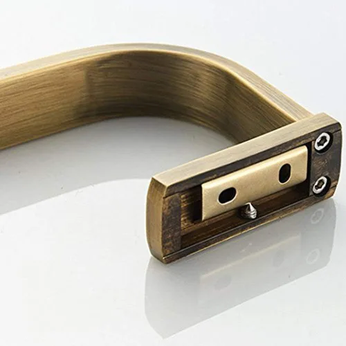 Miniatura 7 de WINCASE Accesorios de baño de latón, soporte para toallas de baño, antiguo, juego de barra de toalla, soporte para papel higiénico, gancho