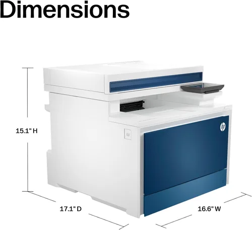 Miniatura 4 de HP Impresora Color LaserJet Pro MFP 4301fdn, impresión, escaneo, copia, fax, configuración rápida, fácil, impresión móvil, seguridad avanzada, lo