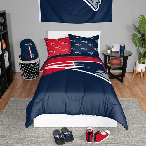 Miniatura 7 de FOCO Unisex-Adult NFL Team Logo Bed in a Bag Comforter Bedding 3-Piece Set