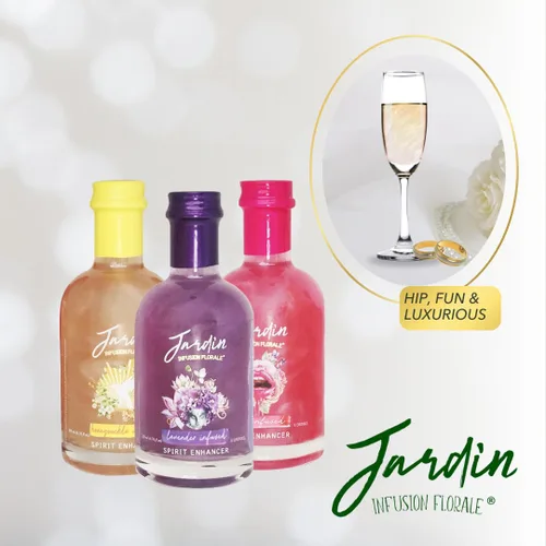 Miniatura 8 de Jardin - Set de regalo - Mezcladores de cóctel de alta calidad - Jarabes sin azúcar - Potenciador de espíritu brillante para cócteles y cócteles