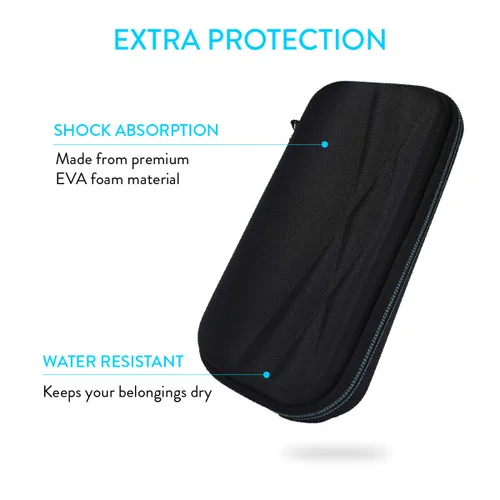 Miniatura 3 de TUDIA Funda vacía de EVA compatible con ANMEATE y GoodBaby Termómetro de frente No-Touch/Etekcity Lasergrip 774 / 1022D Dual Laser/ThermoPro TP30