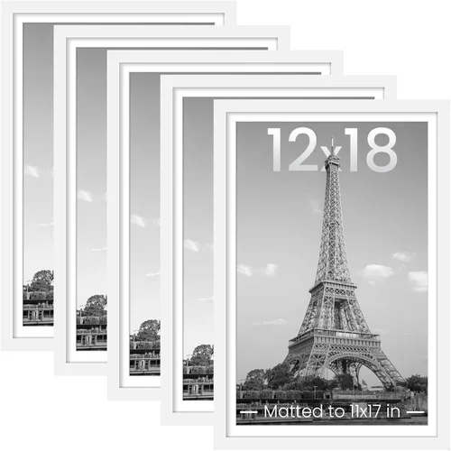 Miniatura 15 de upsimples - Portarretratos de 11 x 14 para galería de fotografías. Marcos para fotos de 8 x 10 pulgadas con paspartú o de 11 x 14 pulgadas sin Dorado